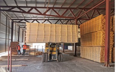 2020年境外工厂产品首发到货 木材加工业务迈出国际化坚实一步